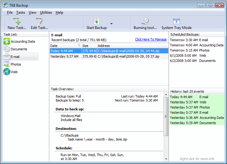 TK8 Backup 4.1