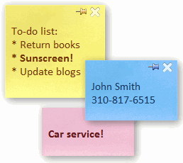 Desktop Sticky Notes Free Download Xp